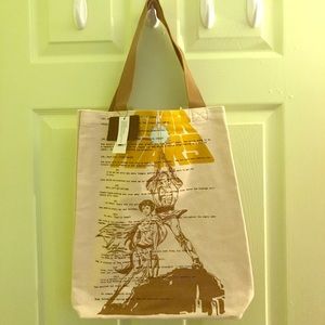 Loungefly Star Wars Luke & Leia Canvas Tote Bag